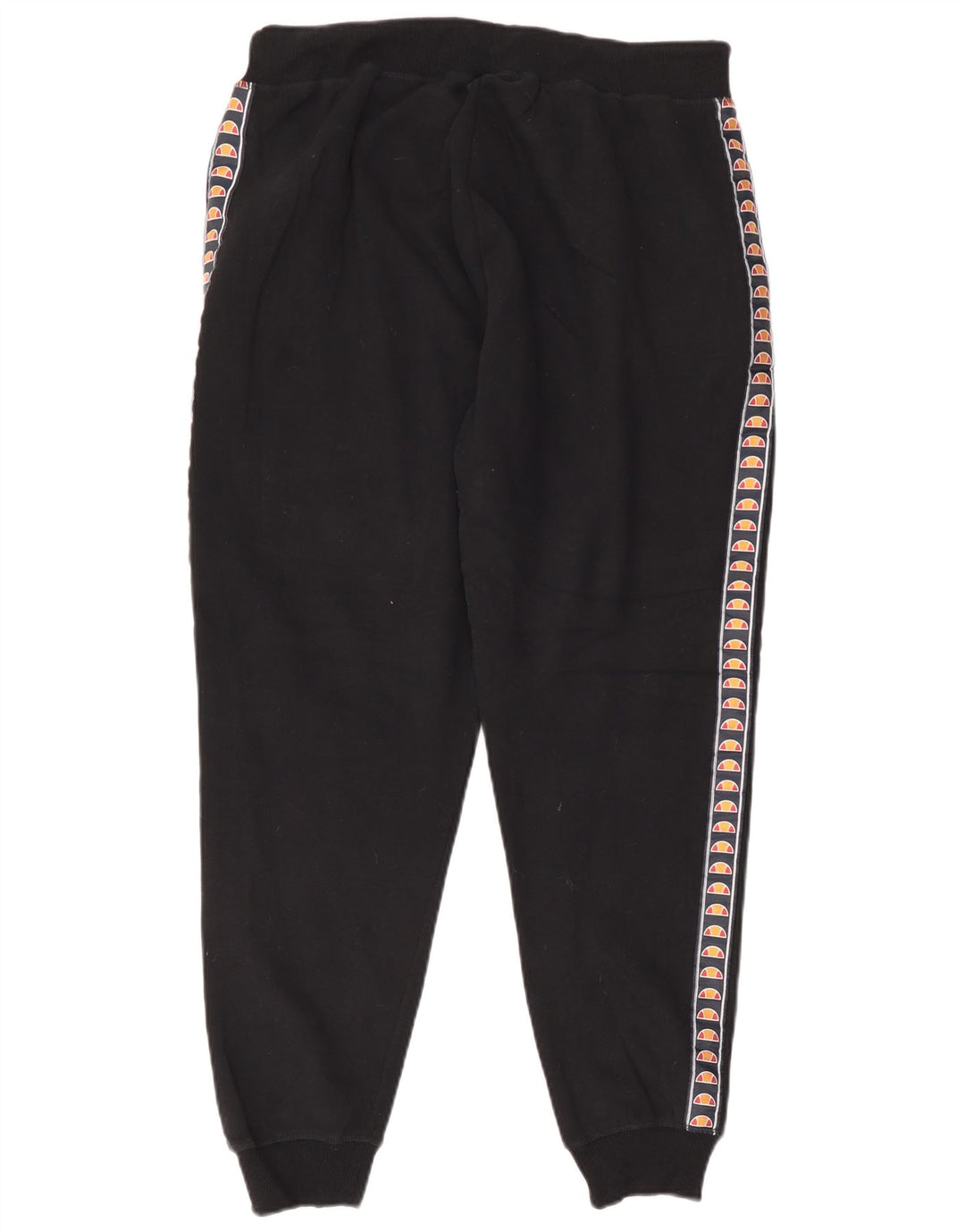 Ellesse Pantaloni da tuta da uomo con grafica Joggers grandi in cotone nero