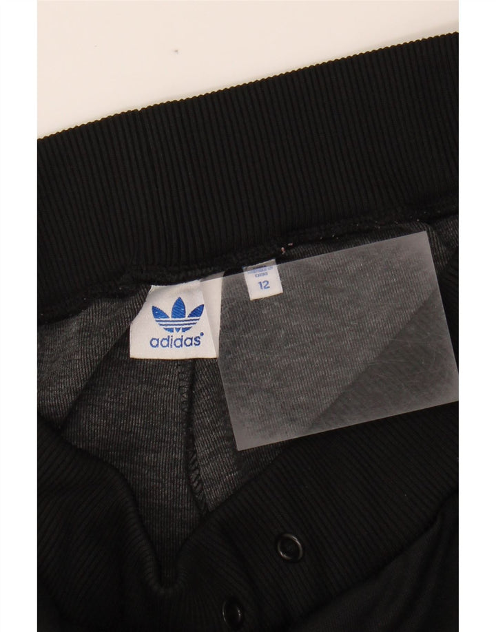 Pantaloni da tuta da donna Adidas Joggers UK 12 Medium Nero Poliestere