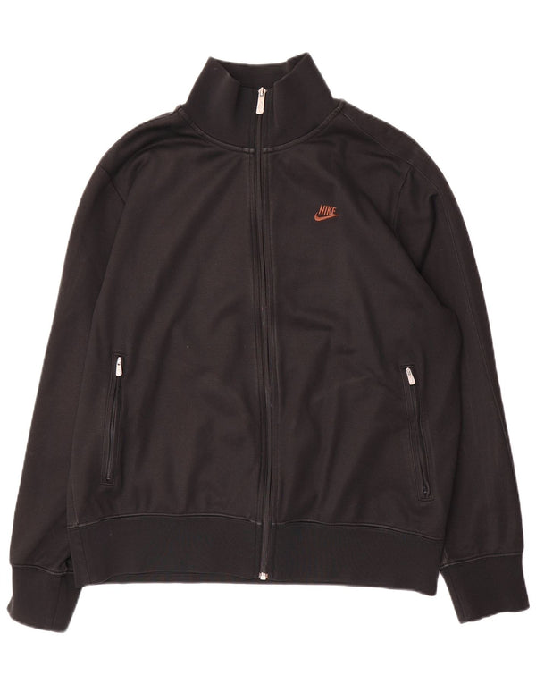 Giacca da tuta da uomo Nike UK 42/44 Large Nero Poliestere