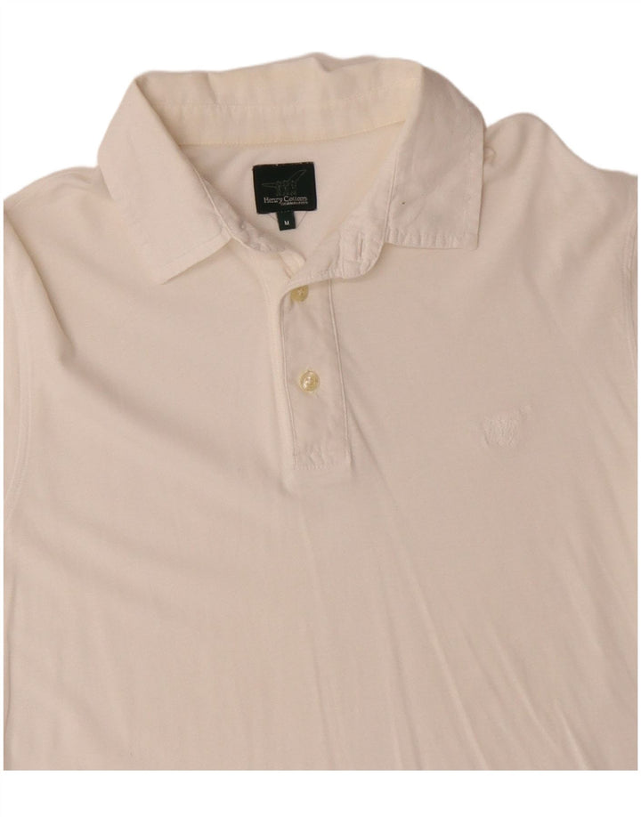 Camicia pullover da uomo Henry Cottons UK 14 Medium White