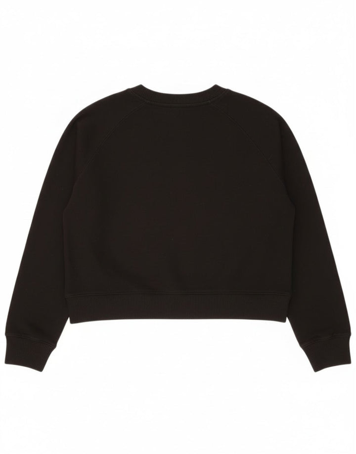 Felpa con grafica corta da donna Champion UK 14 media nera