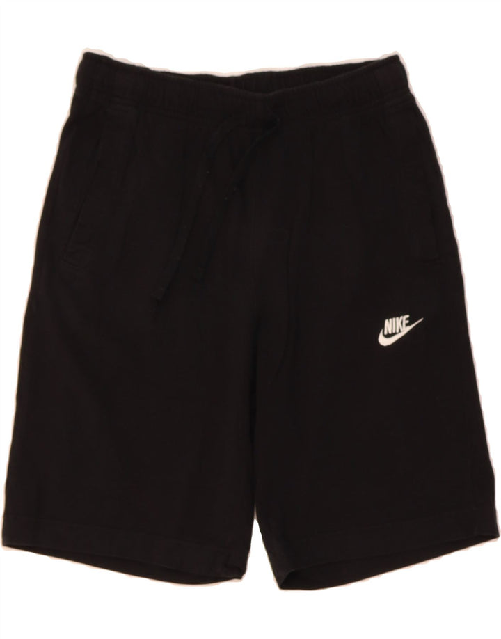 NIKE Mens Sport Shorts Small  Black Cotton Vintage Nike and Second-Hand Nike from Messina Hembry 