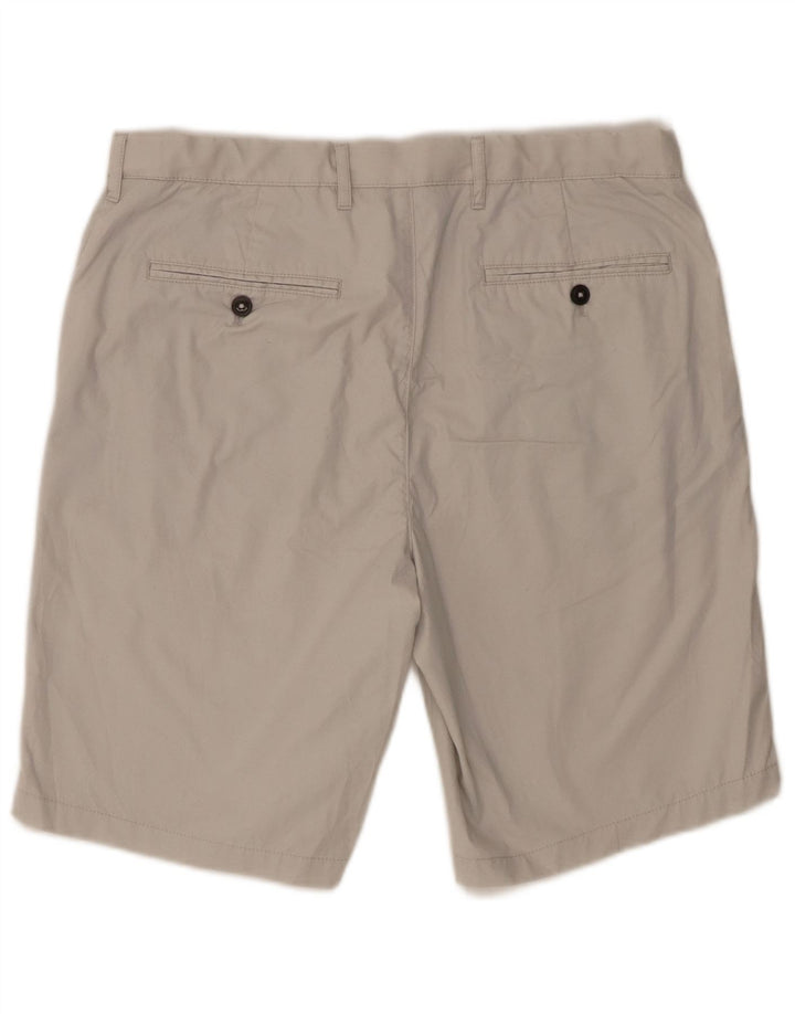 Pantaloncini chino da uomo Marks & Spencer W34 grandi in cotone beige
