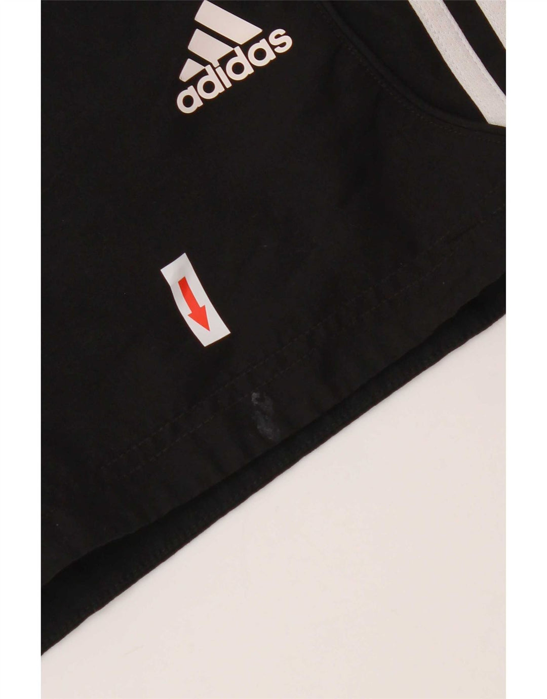 Pantaloncini sportivi Adidas Climalite da uomo piccoli in poliestere nero