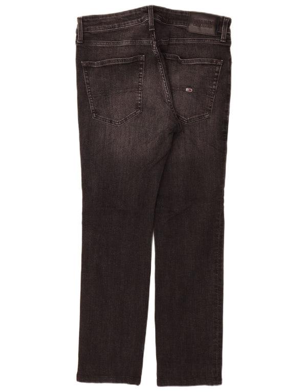 Jeans slim da uomo Tommy Hilfiger W32 L29 Grigi