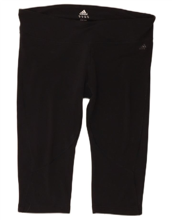 Leggings Capri da donna Adidas UK 18 XL neri