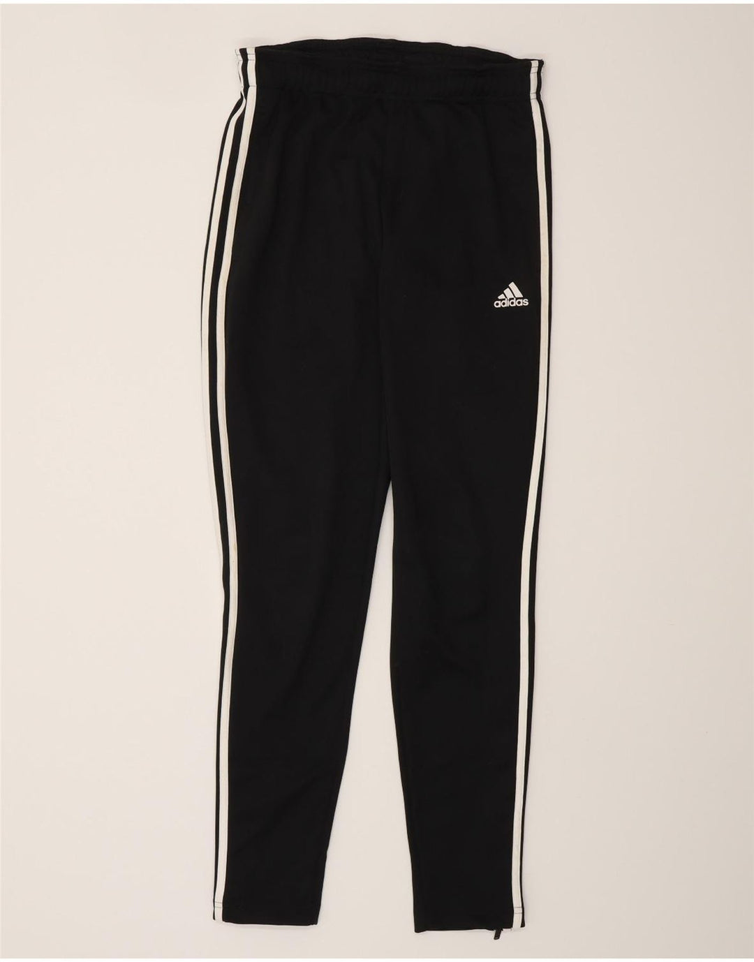 Pantaloni da tuta da uomo ADIDAS piccoli in poliestere nero