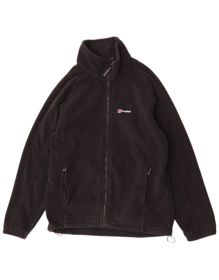 Giacca in pile da uomo Berghaus UK 42 XL poliestere nero