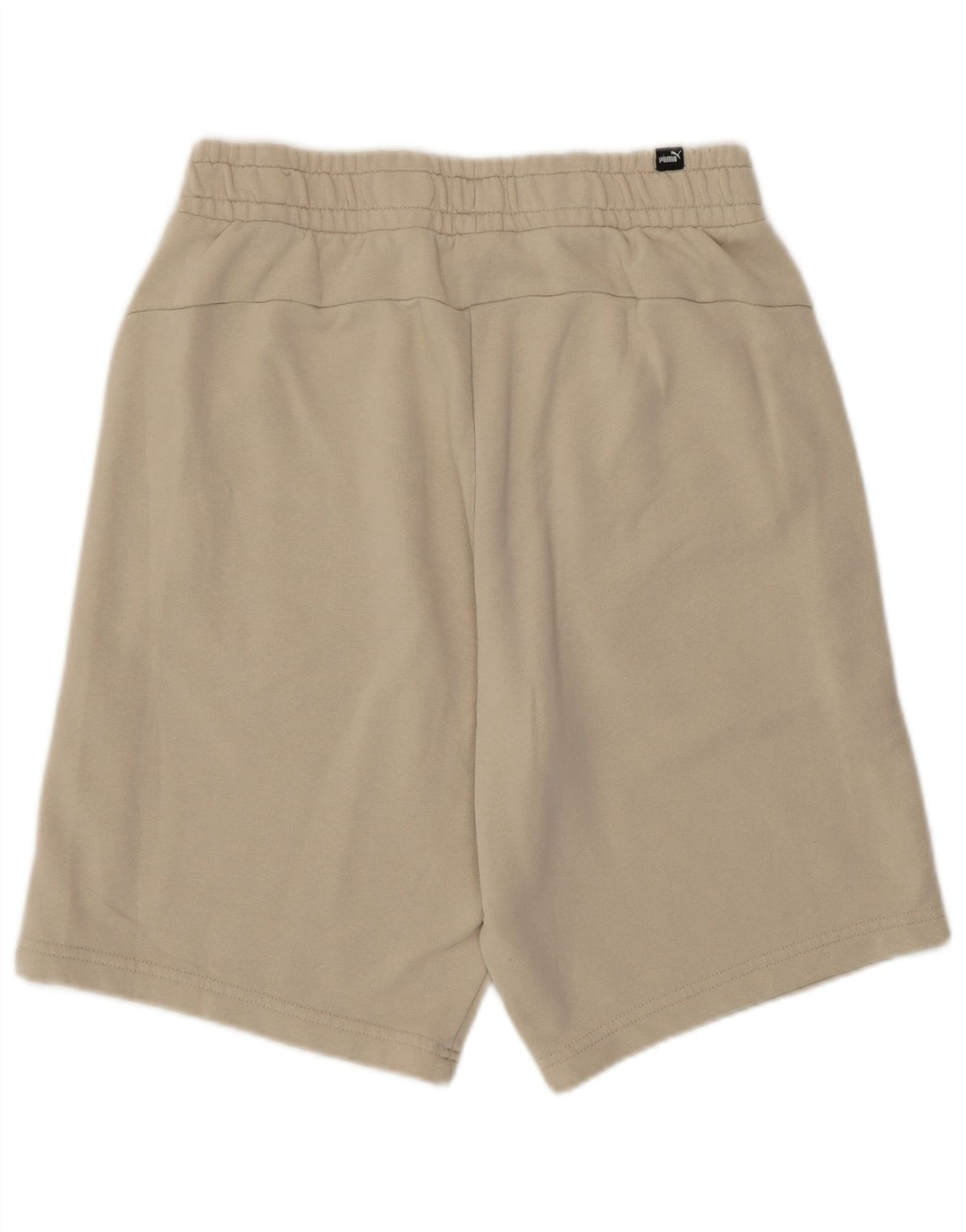 Pantaloncini sportivi da uomo Puma in cotone beige medio