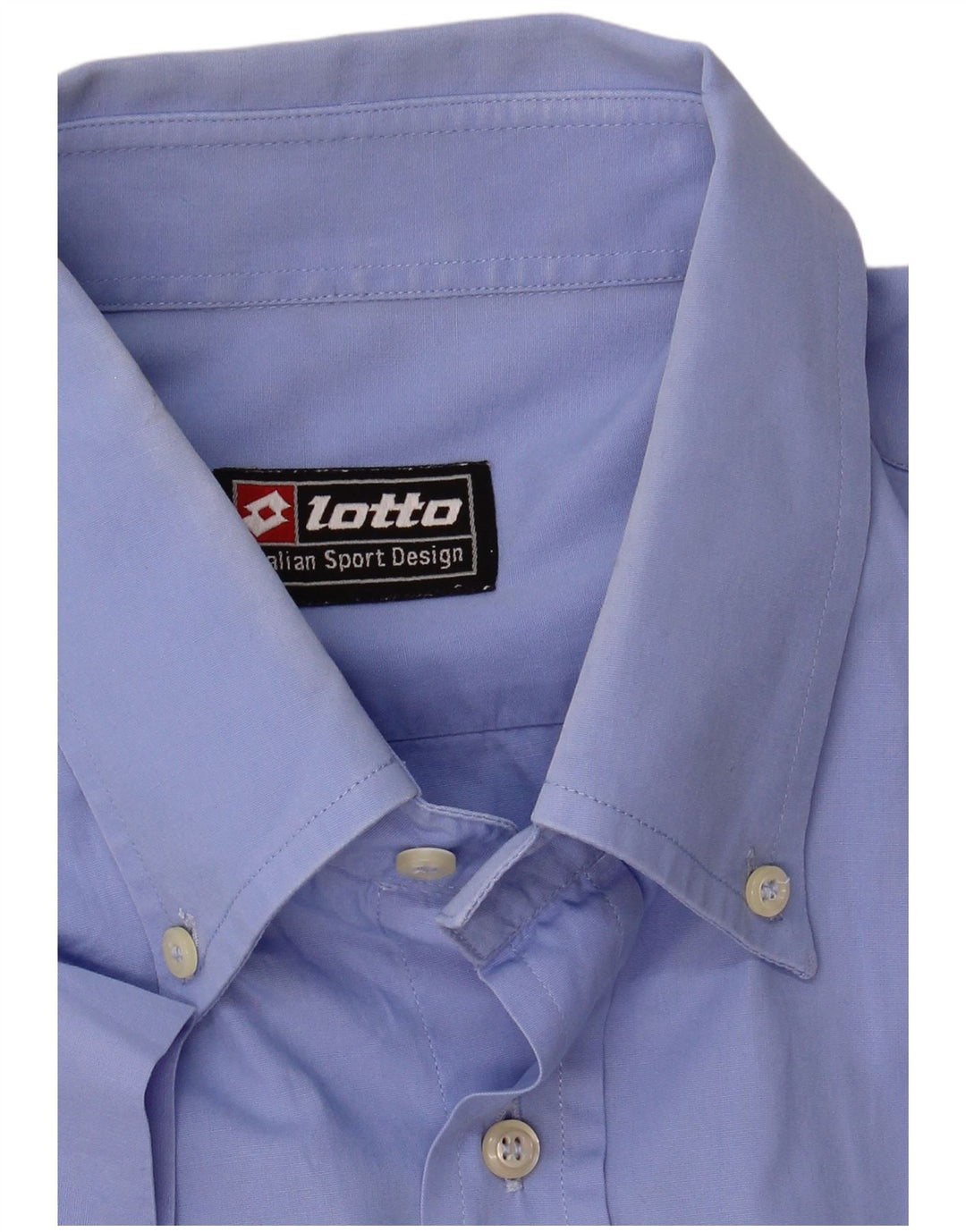 Camicia a maniche corte da uomo Lotto Large Blu
