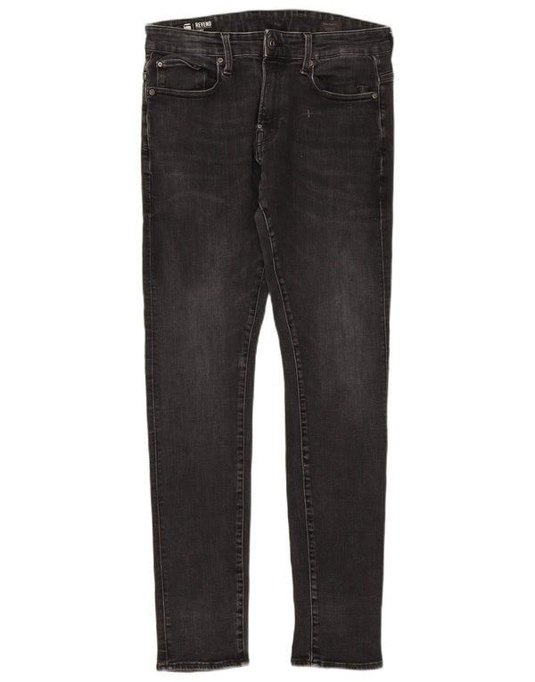 Jeans skinny Revend da uomo G-Star W32 L32 cotone nero