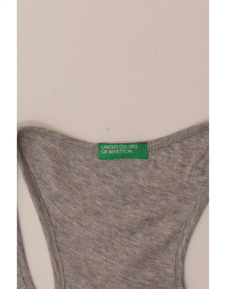 Canotta da donna Benetton UK 12 Grigio medio chiazzato