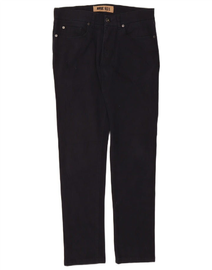 Jeans slim da uomo Rifle W31 L30 in cotone blu navy