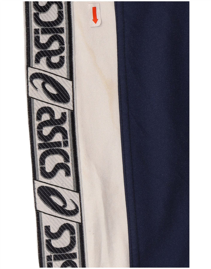 Pantaloni da tuta con grafica ASICS da uomo IT 54 2XL Blu navy Colourblock