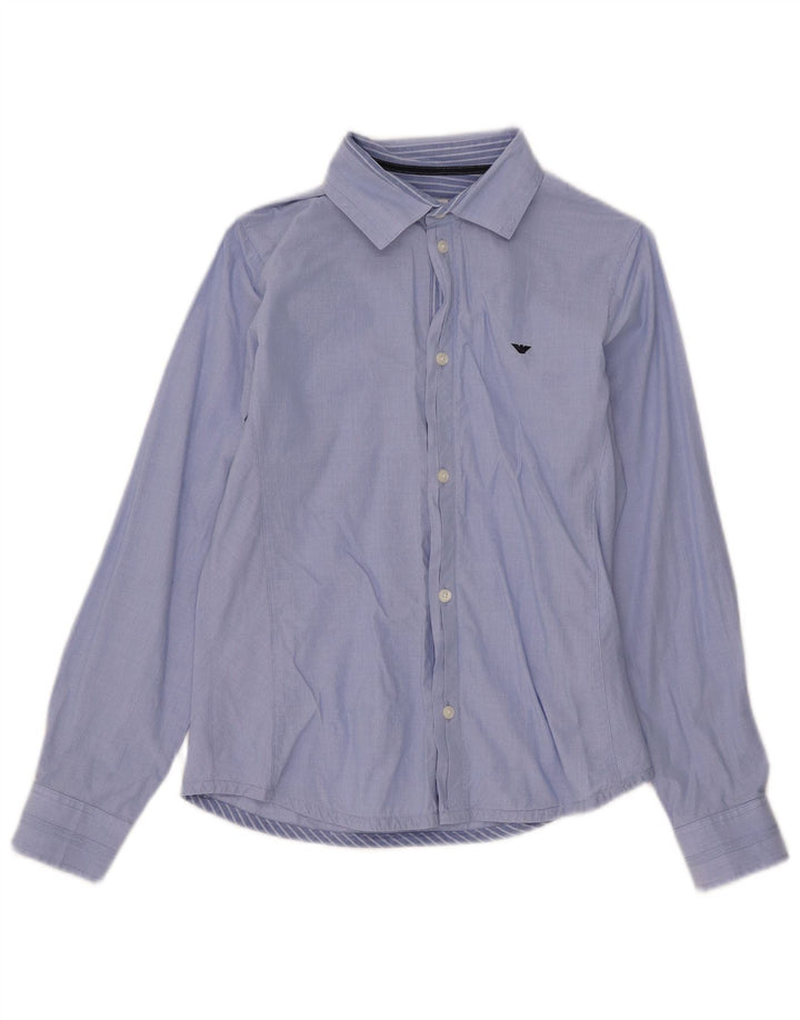 Maglia Armani Junior Bambino 11-12 Anni Cotone Blu