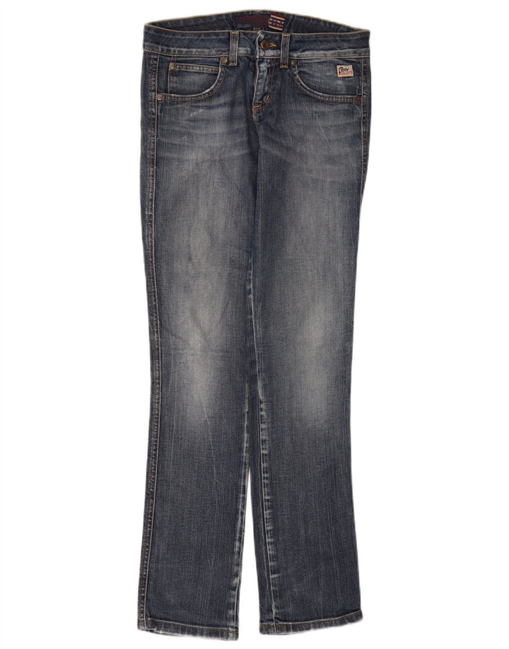 Jeans slim da donna Roy Rogers W30 L32 Blu