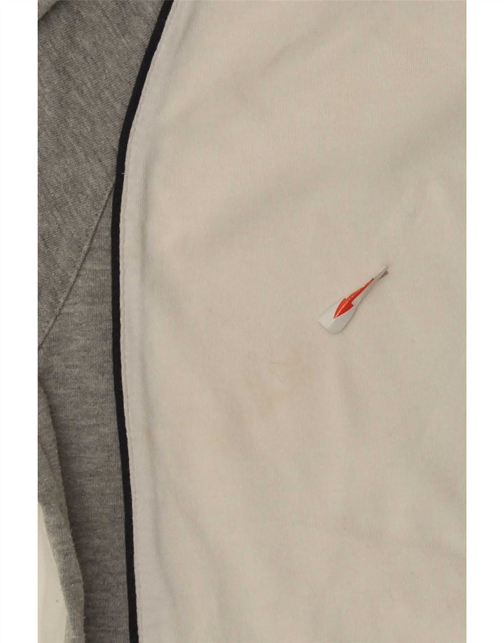 T-shirt da uomo Champion Top Large bianca a blocchi di colore
