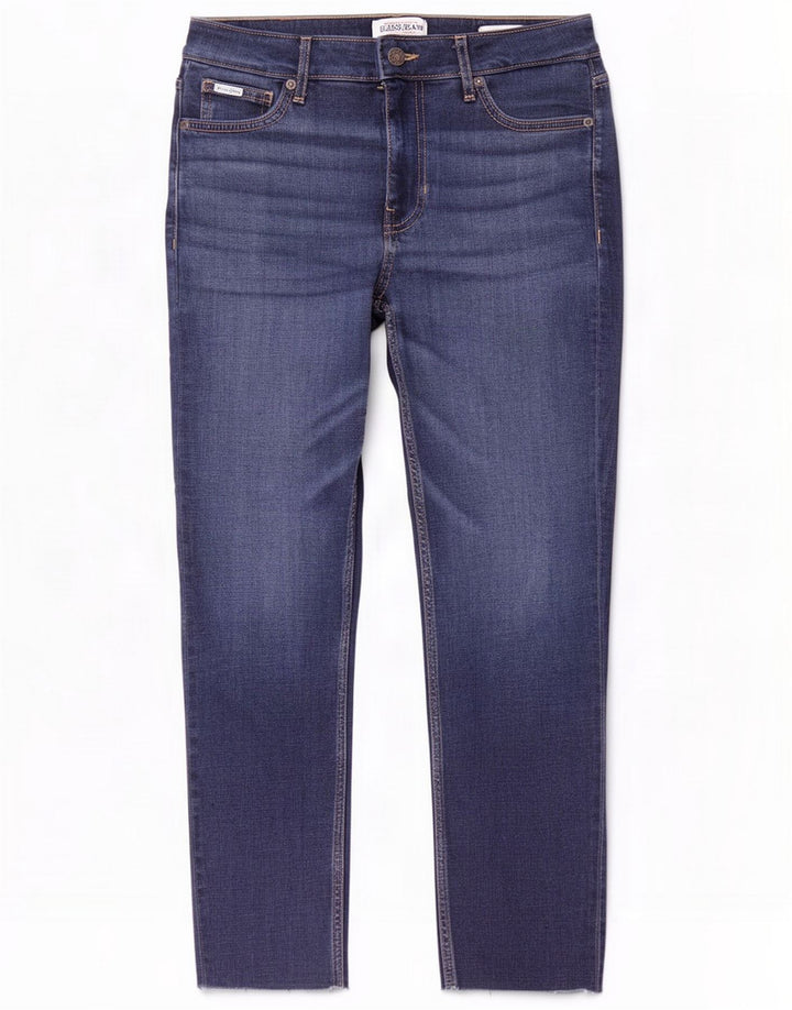 Guess Jeans slim da donna W27 L27 Lyocell blu