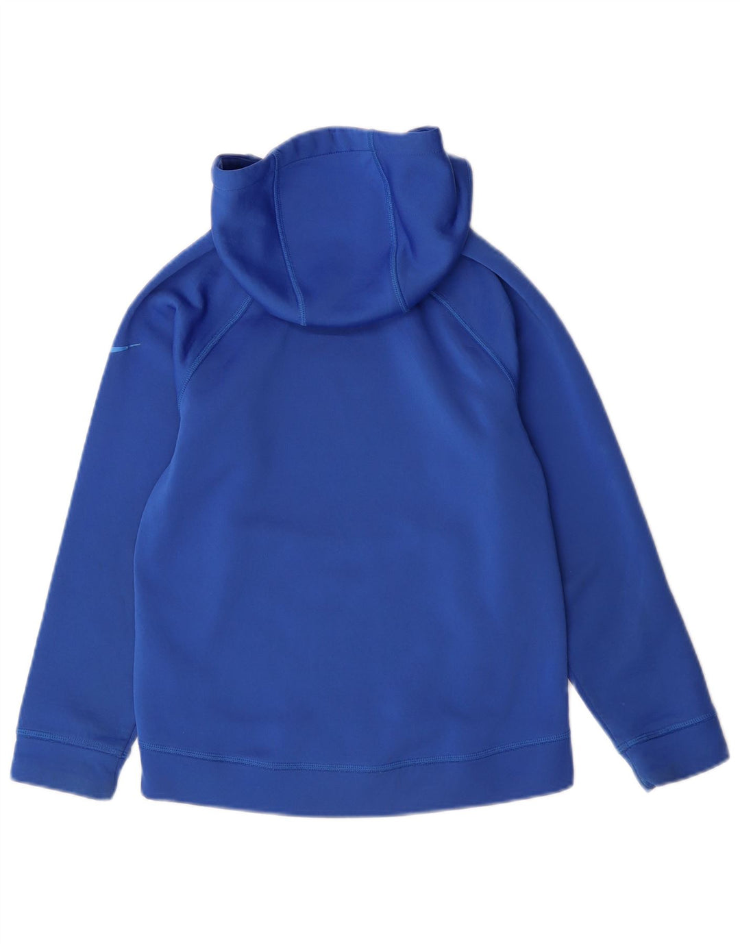 Maglione con cappuccio grafico NIKE da bambino Dri Fit 8-9 anni piccolo in poliestere blu