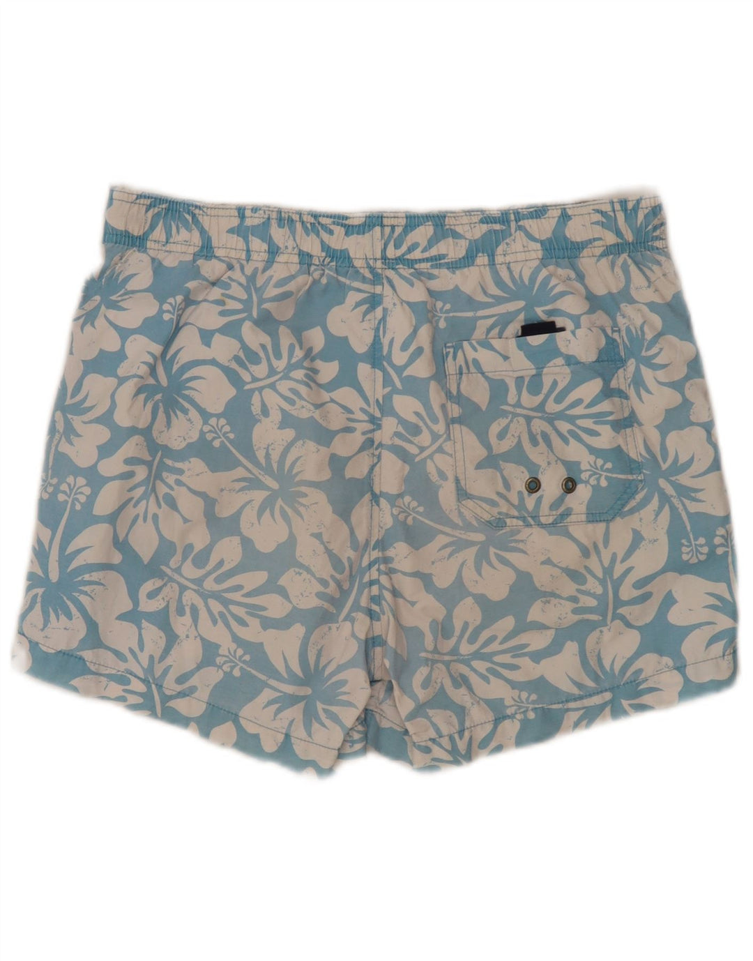 Pantaloncini da bagno da uomo North Sails in cotone floreale blu medio