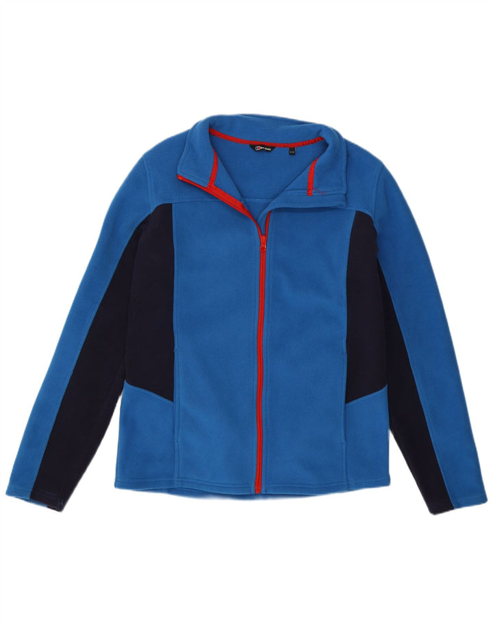 Giacca in pile per ragazze Berghaus 14-15 anni Poliestere color block blu
