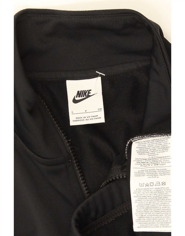 Giacca da ginnastica da uomo Nike Small nera in poliestere