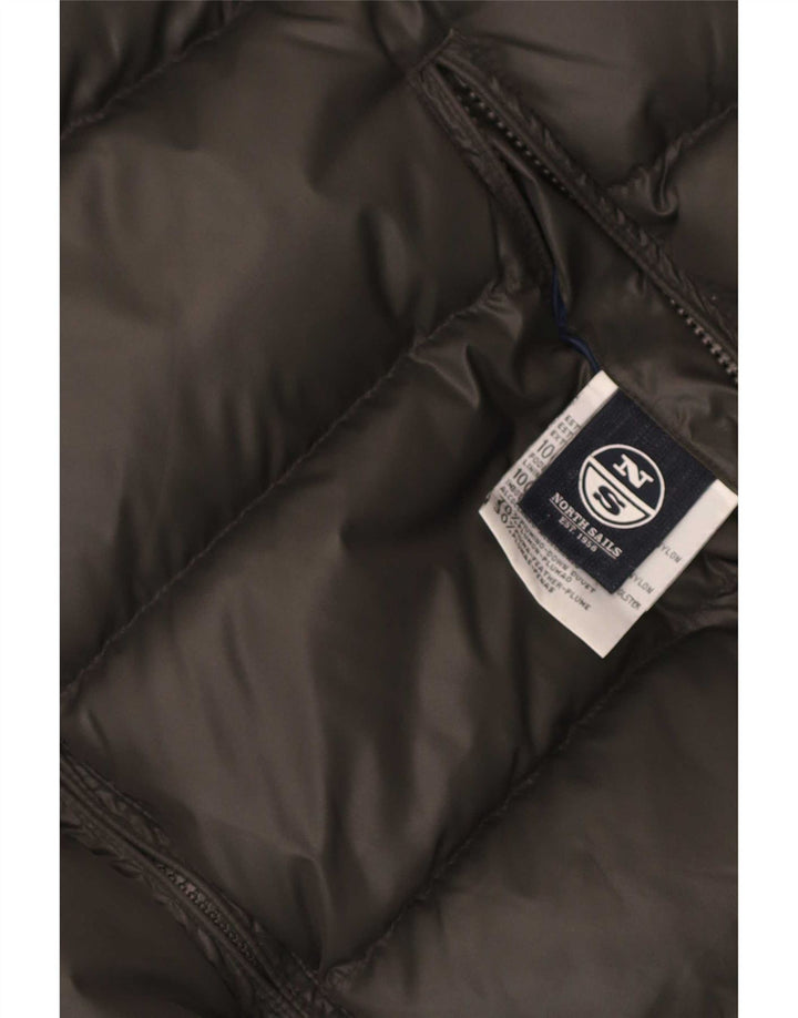 Gilet reversibile imbottito da uomo North Sails UK 42 XL Poliammide grigio