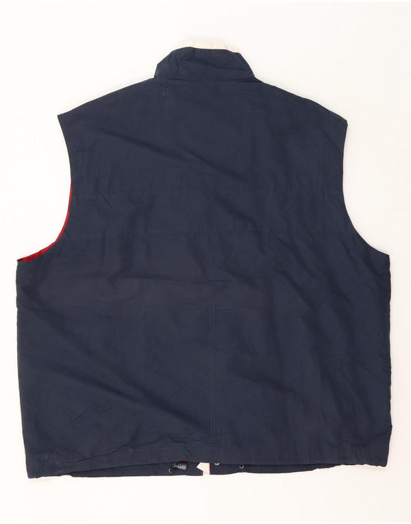 Gilet da uomo Wampum UK 48 5XL Poliestere blu navy