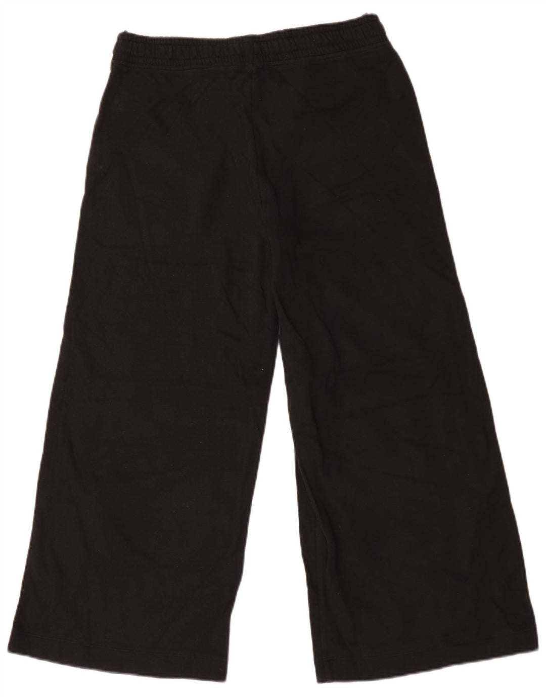 Pantaloni da tuta a gamba larga da donna Marks & Spencer UK 12 medio nero
