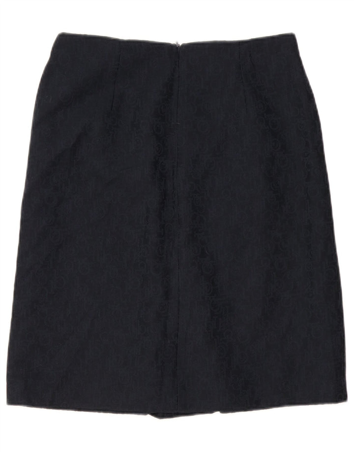 Gonna a trapezio con grafica da donna Roccobarocco IT 46 Large W30 Blu Navy