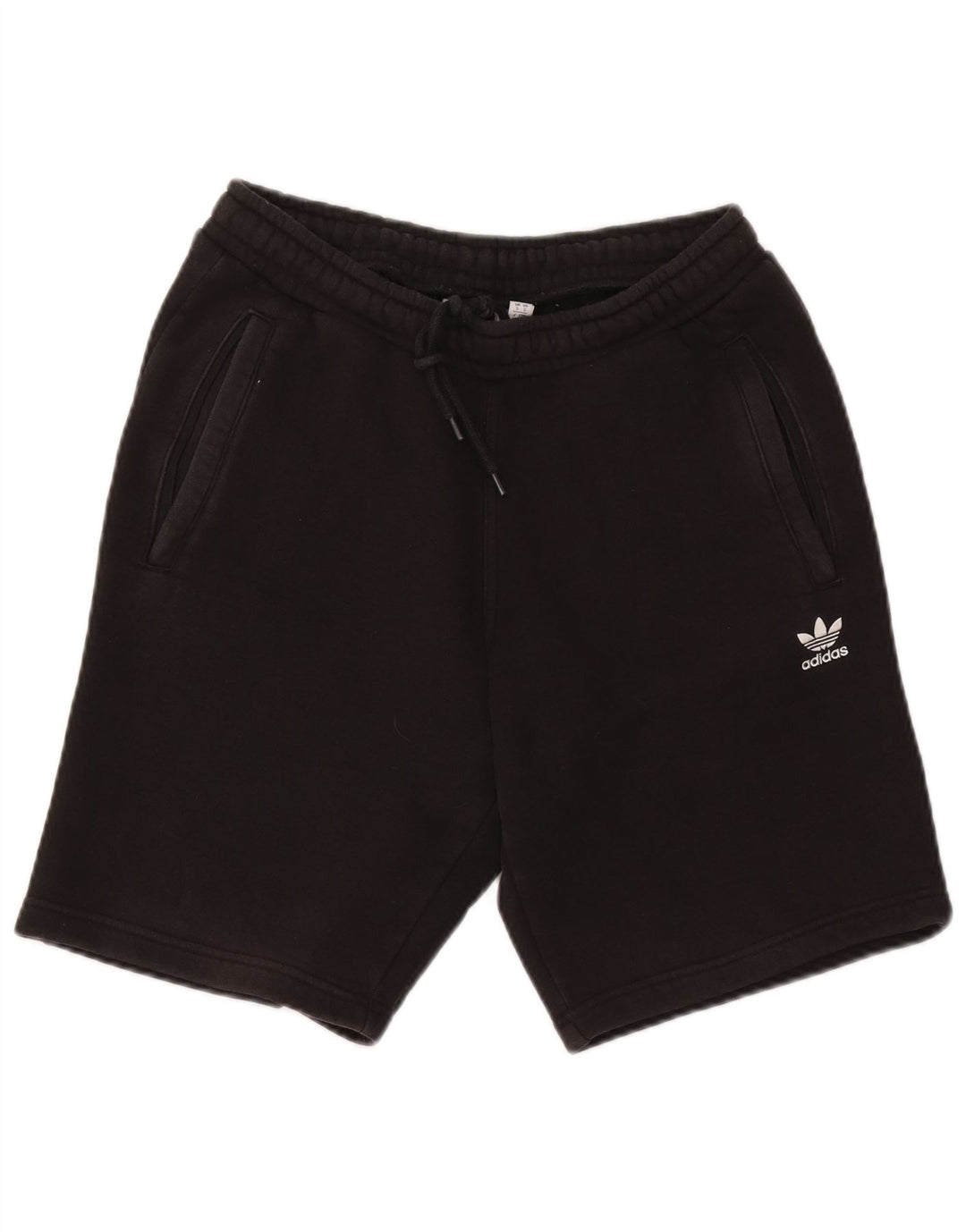Pantaloncini sportivi da uomo Adidas piccoli in cotone nero