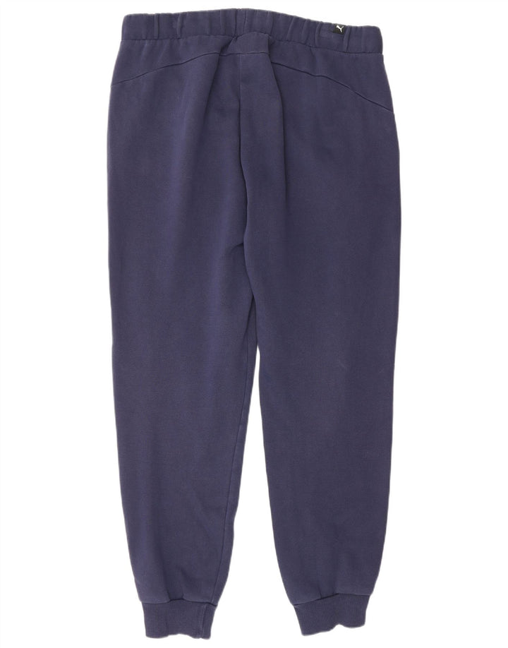 Pantaloni da tuta da uomo Puma Joggers Large Blu Navy in cotone