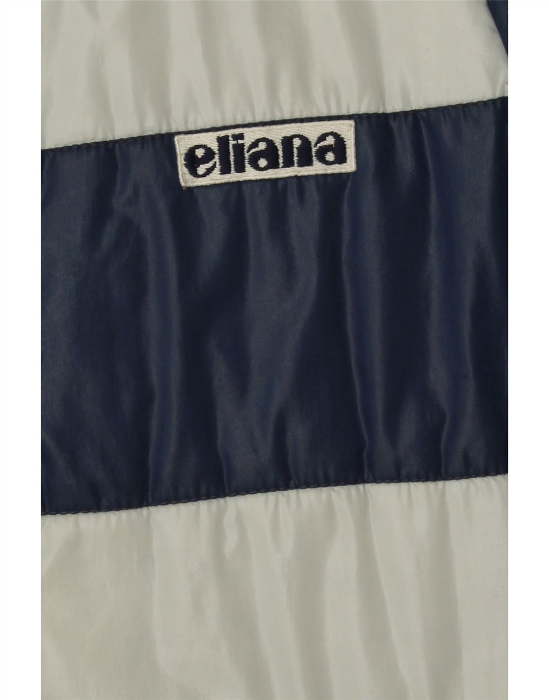 Giacca imbottita da uomo Eliana UK 40 Large Blu Navy a righe