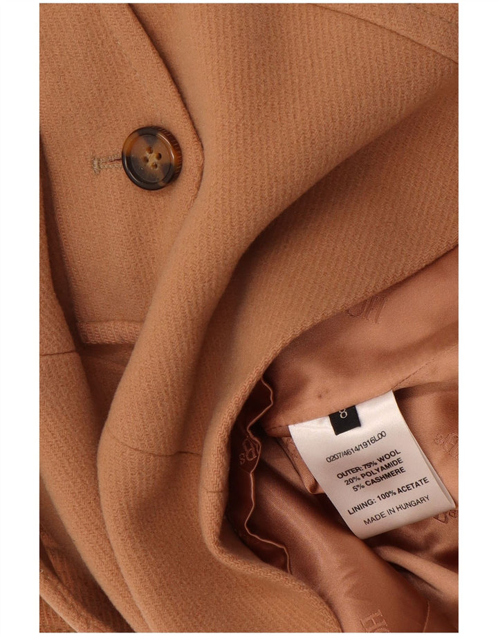 Cappotto da marinaio da donna HOBBS UK 8 piccolo in lana beige