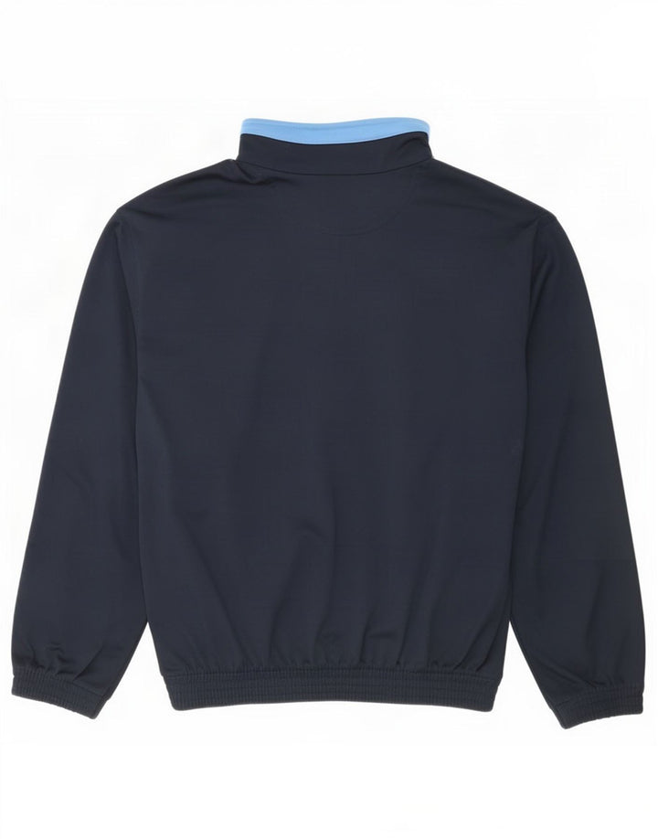 Giacca superiore della tuta da uomo Champion, poliestere color block medio blu navy