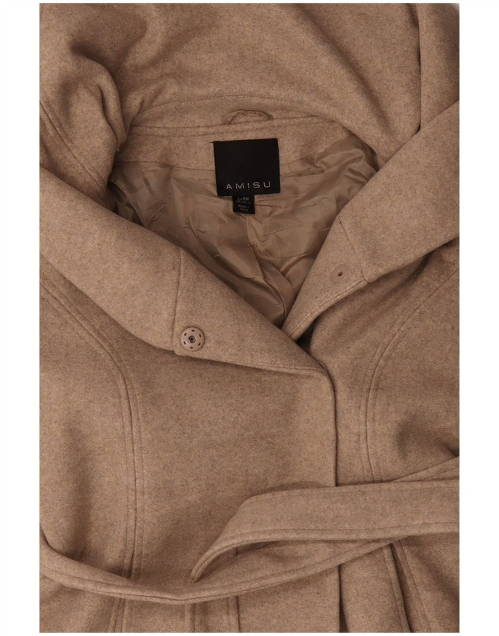 Cappotto da donna AMISU EU 40 Poliestere beige medio