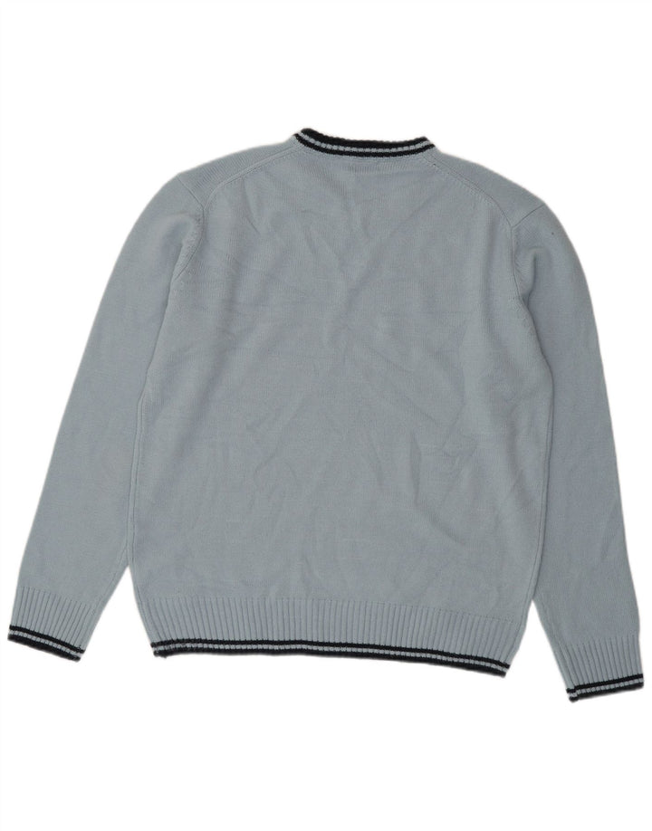 Maglione maglione girocollo da uomo Invicta XL blu acrilico