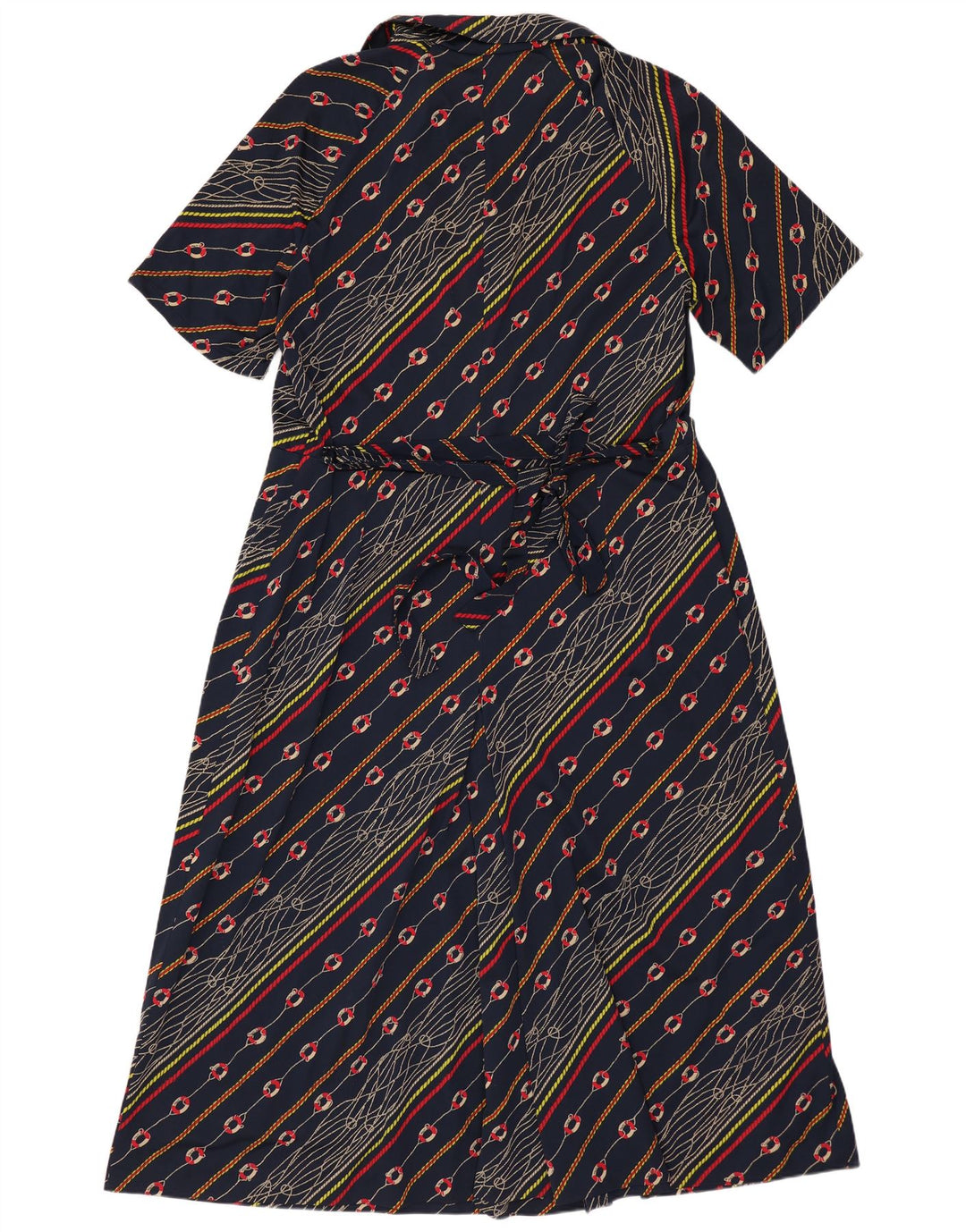 Abito a trapezio da donna taglie forti Persona taglia 27 XL blu navy in poliammide