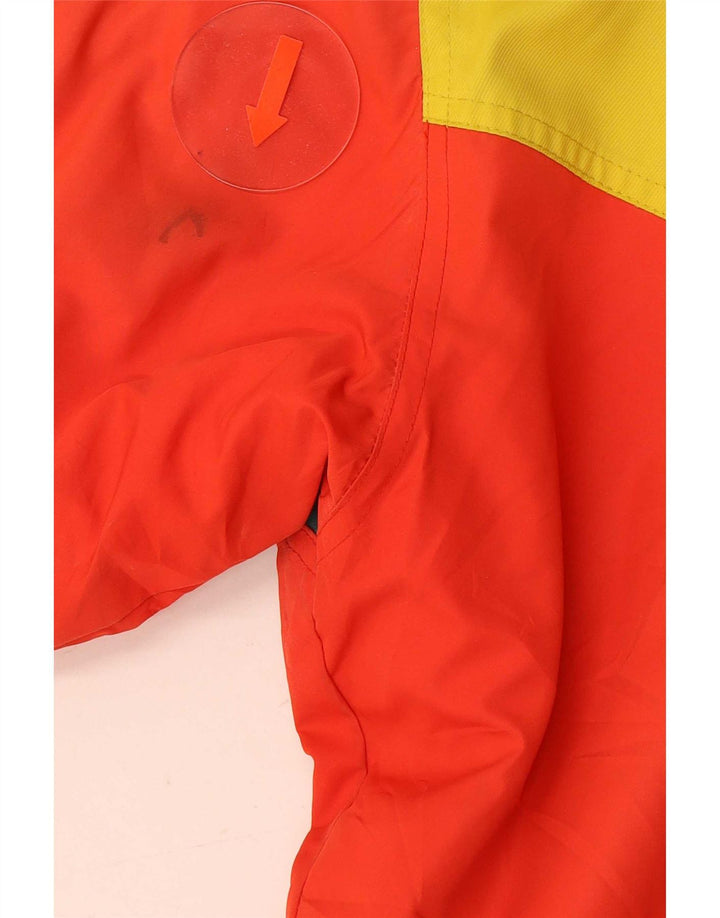 Giacca da sci grafica da uomo Fila IT 50 Large arancione Colourblock in poliestere