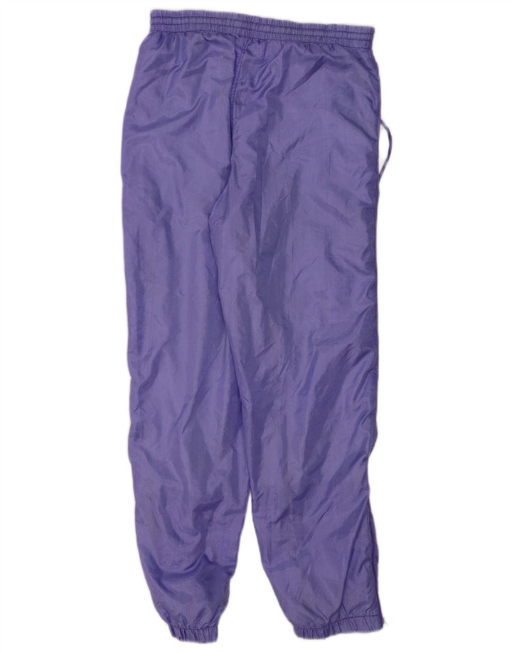 Pantaloni da tuta da uomo Lotto Joggers piccoli in poliestere viola