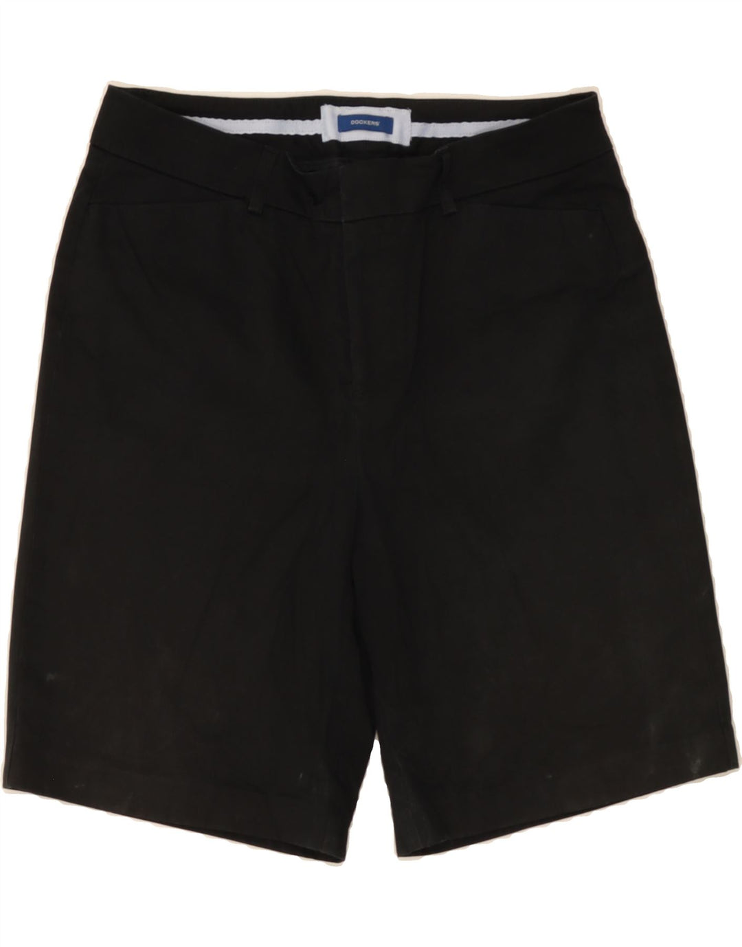 DOCKERS Womens Casual Shorts US 10 Large W32  Black Cotton Vintage Dockers and Second-Hand Dockers from Messina Hembry 