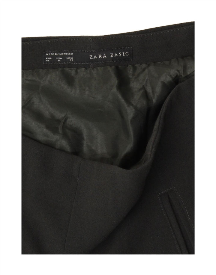 Gonna a trapezio da donna Zara media W28 nera