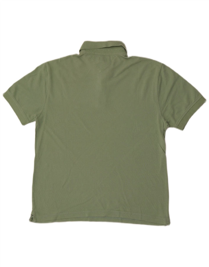 Polo da uomo Tommy Hilfiger verde medio
