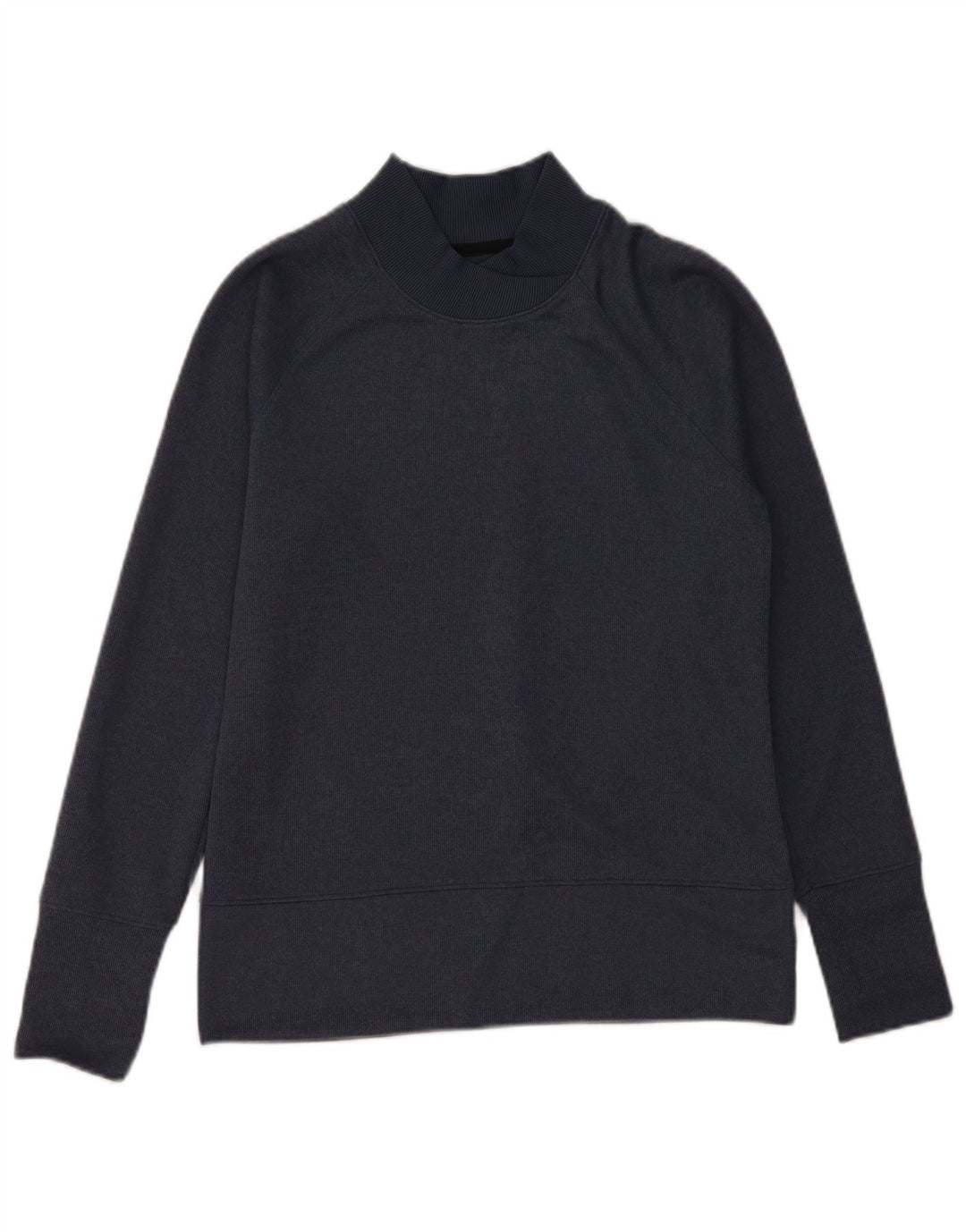 Maglione maglione aderente a collo alto da uomo Under Armour blu navy medio
