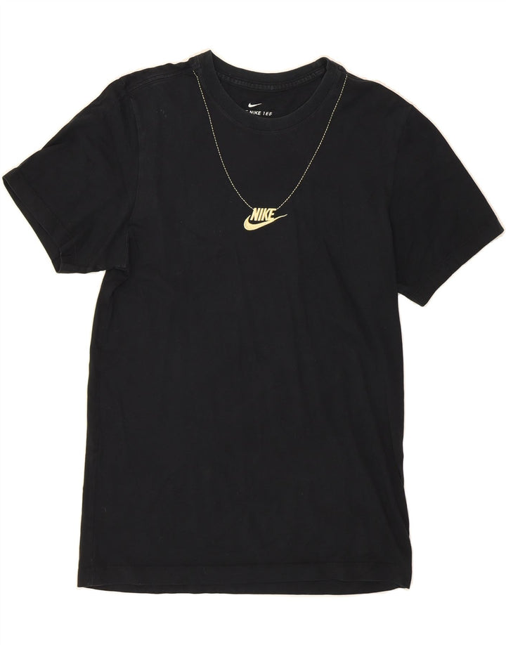 NIKE Mens T-Shirt Top Small Black Cotton Vintage Nike and Second-Hand Nike from Messina Hembry 