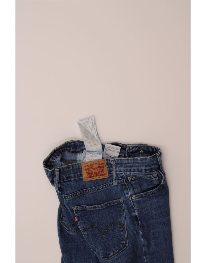 LEVI'S Womens 721 Skinny Jeans  W27 L30 Blue Polyester Vintage Levi's and Second-Hand Levi's from Messina Hembry 
