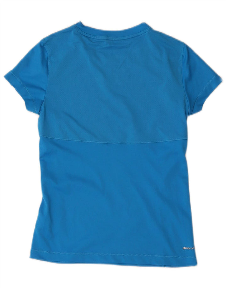 T-shirt Adidas da ragazzo Climacool 11-12 anni in poliestere blu