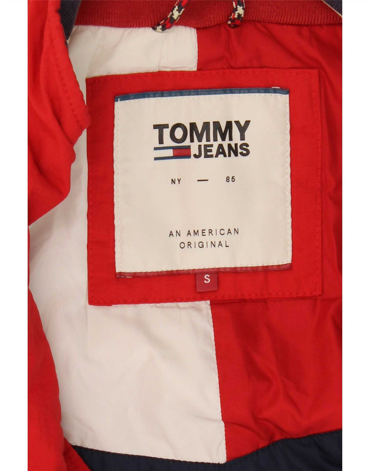 Giubbotto bomber da uomo Tommy Hilfiger UK 36 Small Rosso Poliammide