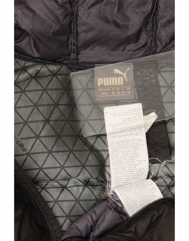 Giacca imbottita con cappuccio da donna Puma UK 12 Poliestere marrone medio