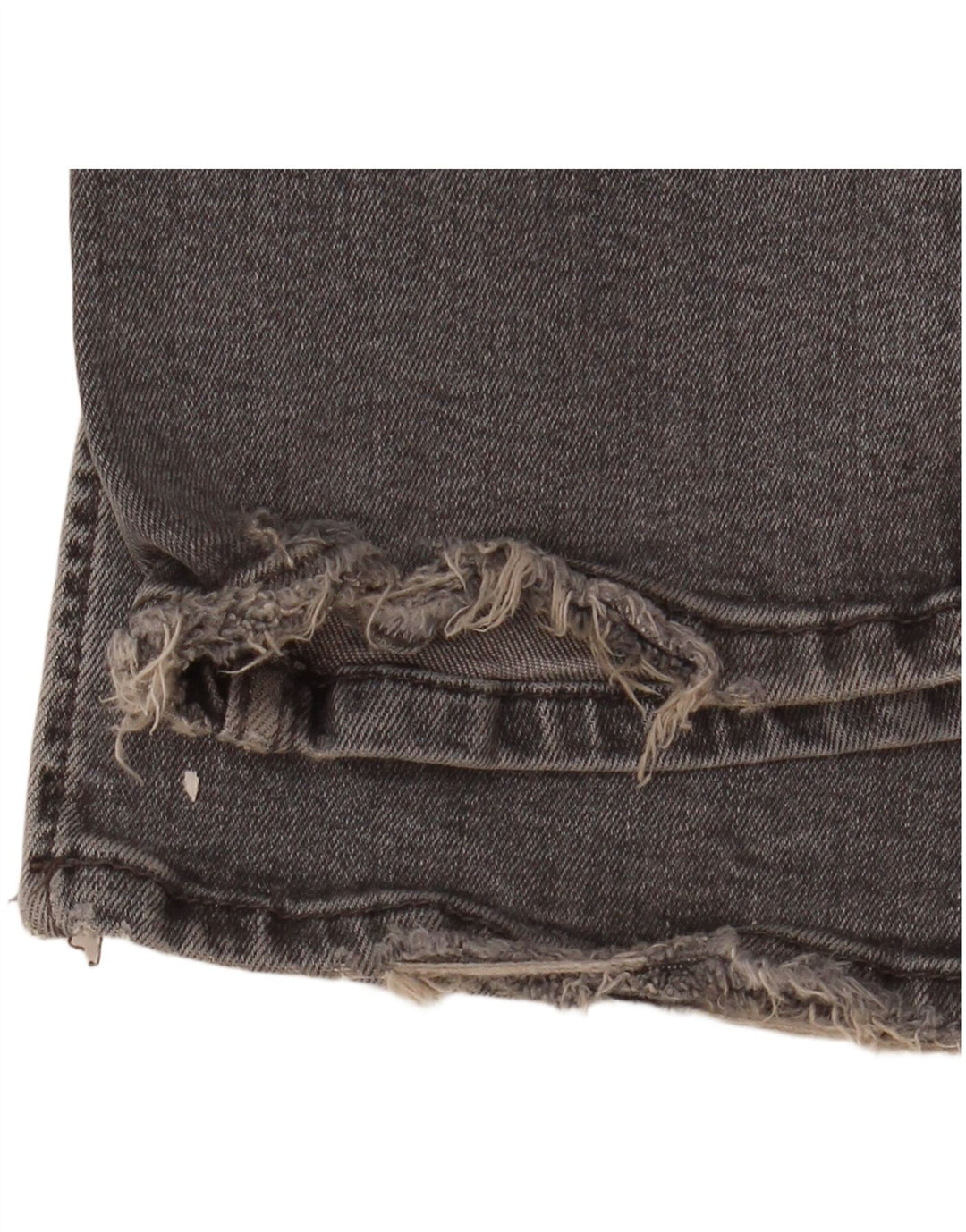 Jeans slim da donna Zara EU 38 Small W28 L33 Grigio